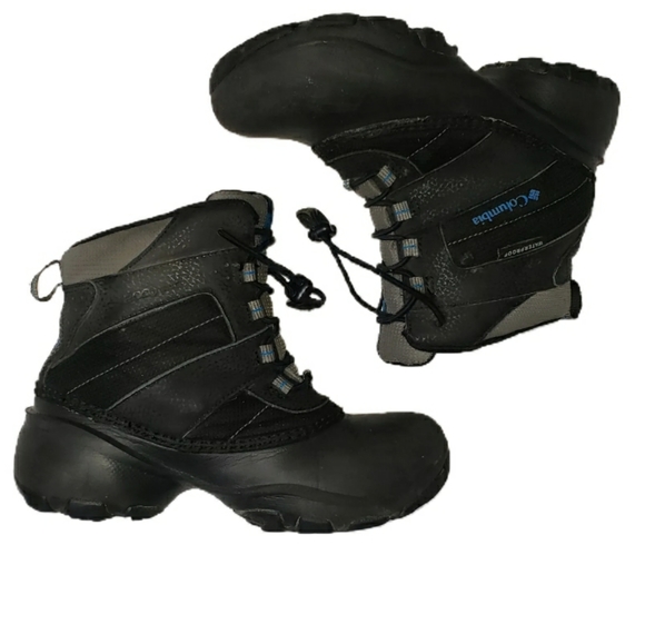 Columbia Other - COLUMBIA black boy's waterproof winter boots 2